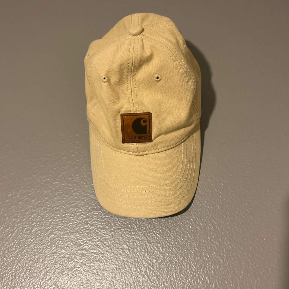 Carhartt Tan Logo Cap